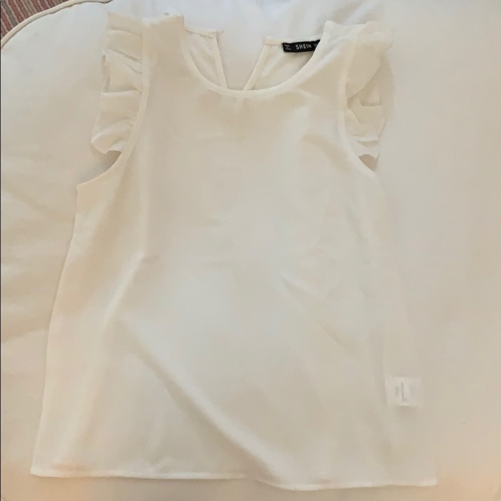 White Sheer top